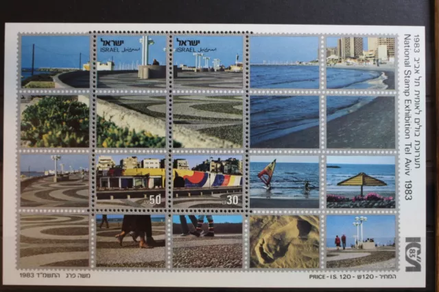 Israel Block 25 mit 911-942 postfrisch Briefmarkenausstellung #RR492