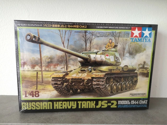 Maquette Tamiya Char Lourd Russe JS-2 – 1/48 – Neuf 32571