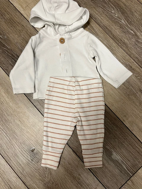 Carters Baby Boy 2 Piece Long Sleeve Outfit Size NB