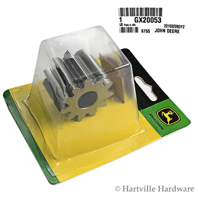 JOHN DEERE ORIGINAL Equipment Steering Pinion Gear GX20053 22.38