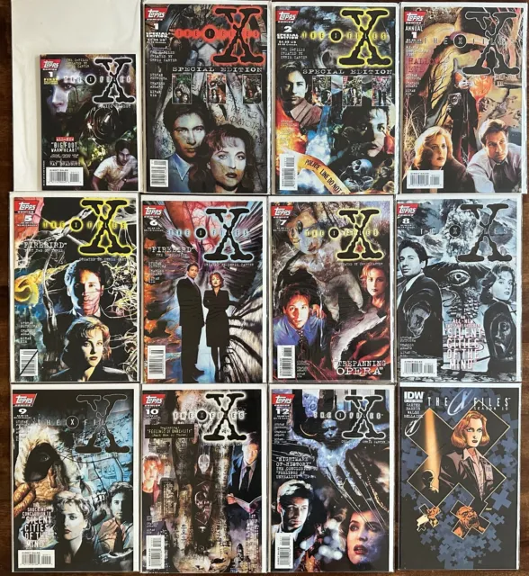 X-Files Comic Books Lot of 12 - Special Editions, Digest, #5-10,12, Season 10 #1
