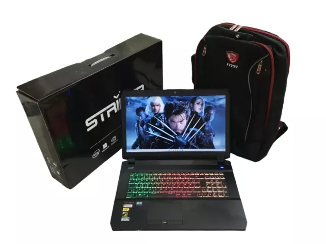 Hyrican Striker Laptop i7-6700HQ 32GB RAM GTX 1070 mit 3 Festplatten Gamer