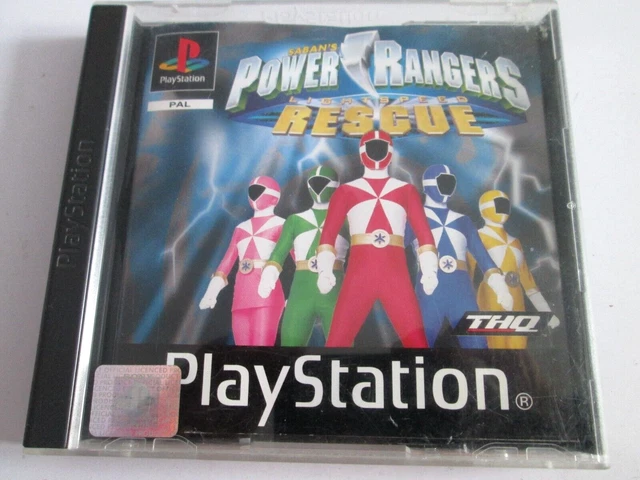 POWER RANGERS LIGHTSPEED Rescue [Sony Playstation PS1] EX C UK PAL £14. ...