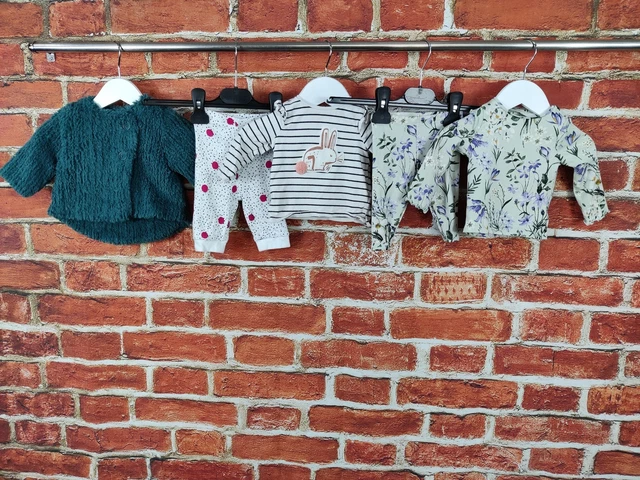 Baby Girls Bundle Age Newborn 1 Month Next Mothercare Leggings Top Cardigan 56Cm