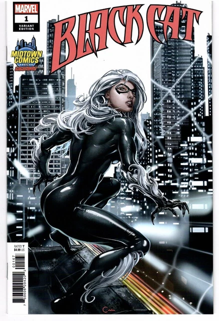 Black Cat #1 Marvel (2019) Midtown Exclusive Clayton Crain Variant VF/NM-