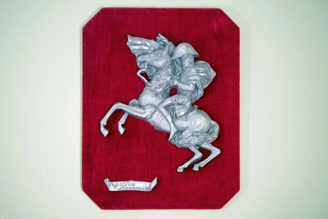 Tableau Les Étains du Galion - figurine Napoléon Bonaparte - 24cm X 30cm