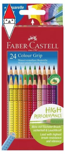 Articolo Disegno Faber-Castell Matite Colorate Colour Grip Ast.c. 24 It
