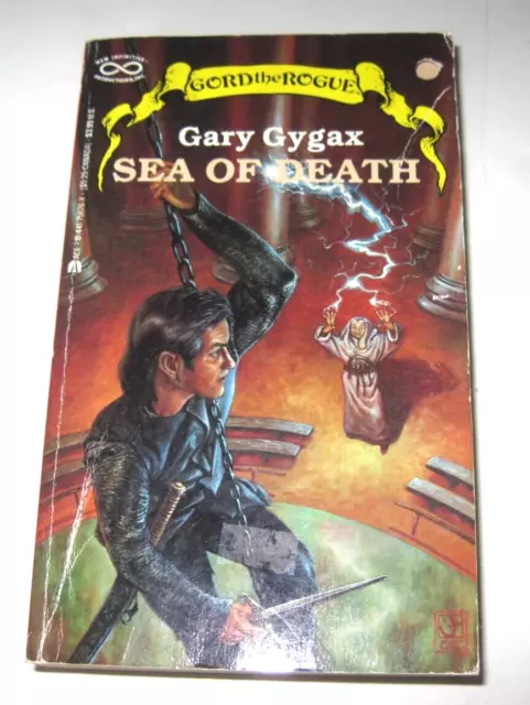 Sea of Death, Gord the Rogue by Gary Gygax, 1987 First US Edition. Paperback