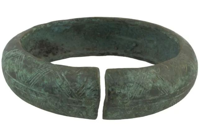 Bracciale in ottone africano Valuta antica Ghana / Fulani