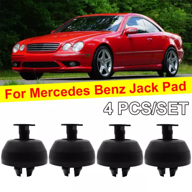 4 Stück. Wagenheber Aufnahme Stopfen Jack Pad Mercedes S202 W202 W124 R129 W208