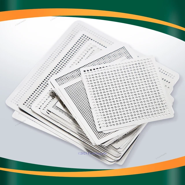 BGA 27Pcs Universal  Stencils for Most Chips with Regular Pitch