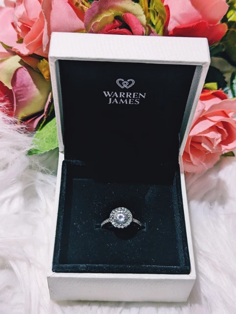 Warren james hotsell halo ring