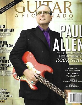 Guitar Aficionado Magazine Paul Allen Mike Bloomfield Danny Masterson John Wayne