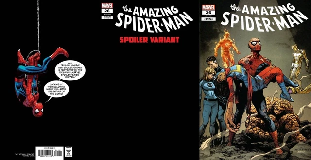 Amazing Spider-Man 26 (2023) Gary Frank Spoiler Variant Death of Ms Marvel