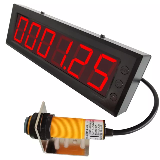 Induction Counter Digital Display Conveyor Automatic Infrared Counting Belt Tool