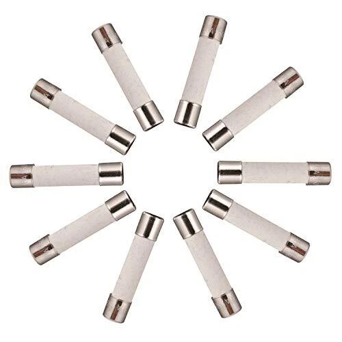BOJACK T30A250V 6x30 mm 30 A 250 V Fusibles en céramique à fusion lente 30 am...