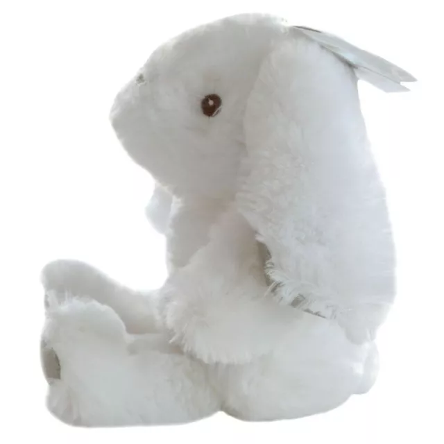 New Baby Bunny Rabbit Soft Toy Gift Supersoft White Pink Blue 28cm by Soft Touch 3