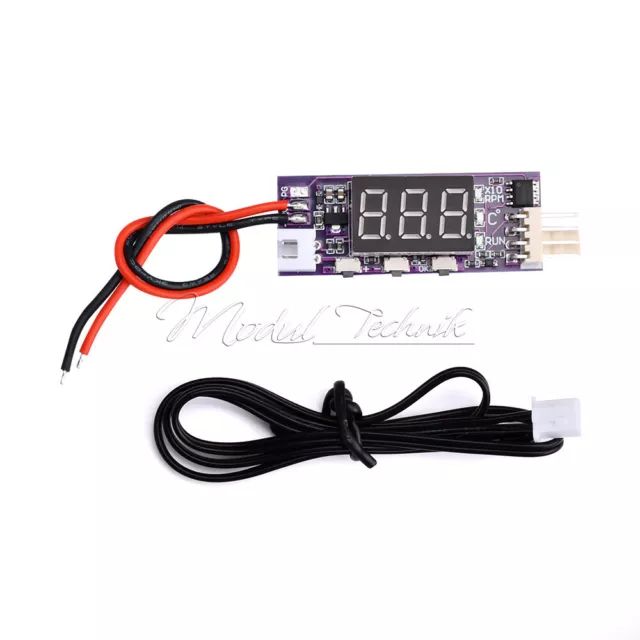 PWM PC CPU Fan Temperature Control Thermostat Speed Controller DC 12V 3A 4 Wire