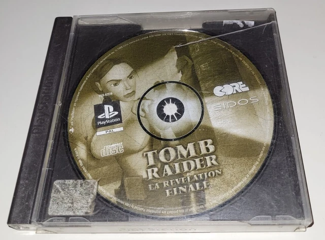 Jaquette Arrière Seule - Tomb Raider II - Sony PlayStation 1 (PS1) - Version PAL