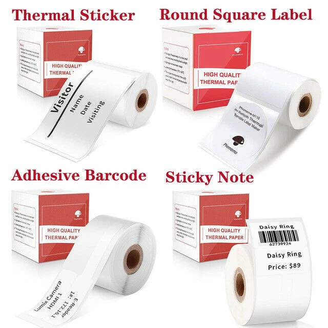 STICKER PAPER SELFADHESIVE Label for Phomemo M110 Bluetooth Pocket