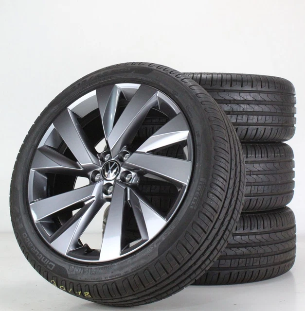 COMPATIBILE CON VOLKSWAGEN T-Roc, Arteon, E-Golf, T-Cross, Taigo Dal 01/2000 In Poi (ZA) BULLONI PERNI VITI ANTIFURTO PER RUOTE CERCHI IN ACCIAIO AUTO FURGONI SUV - 10