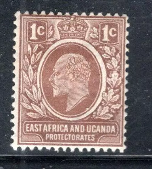 British East Africa And Uganda Stamps Mint Hinged Lot 1629Bm