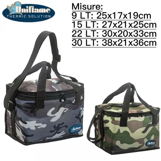 MILAN® Bolsa térmica porta alimentos (3,9 L) con 3 fiambreras, 460