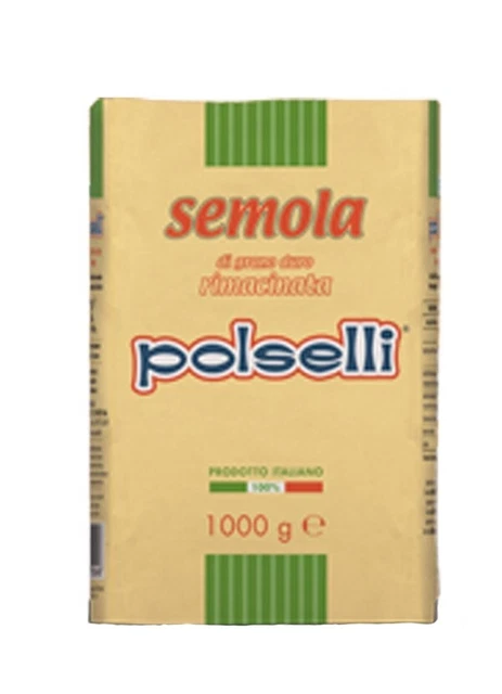 Polselli Farina Di Semola Di Grano Duro Rimacinata Kg 1