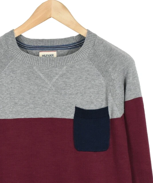 Tommy hilfiger mens grey jumper deals