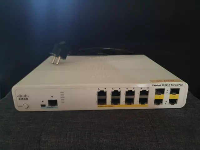 Switch 8 Ports CISCO : WS-C2960C-8PC-L