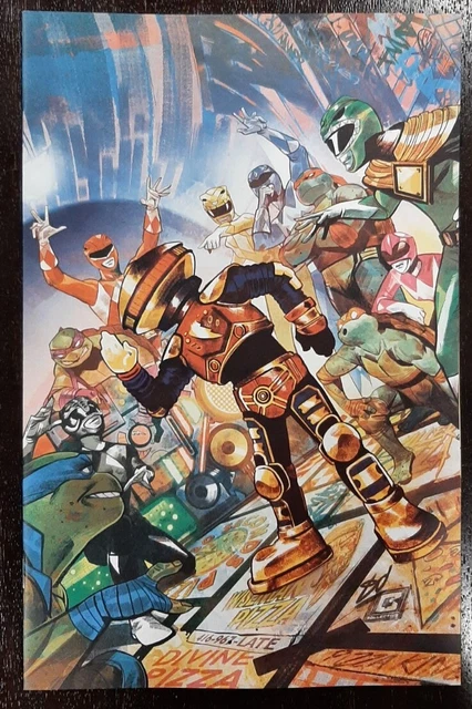 Mighty Morphin Power Rangers  Teenage Mutant Ninja Turtles II #1  Pack DEL MUNDO