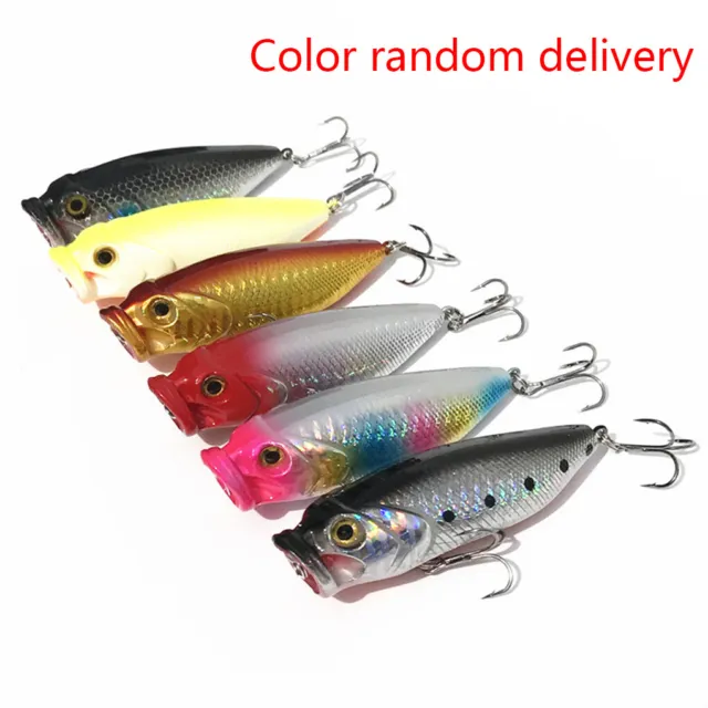 1PC TOP WATER Popper 6.5CM/13G Minnow Popper Fishing Lures Baits