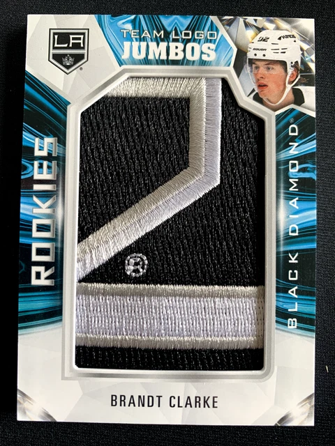 22-23 UD BLACK Diamond Team Logo Jumbos Rookies Brandt Clarke $12.60 ...