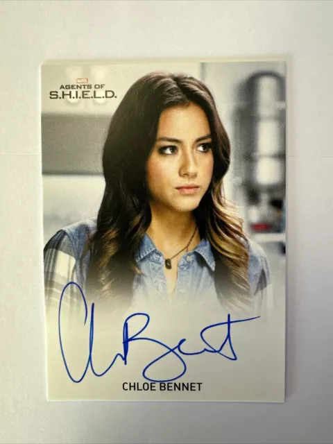 Agents of Shield Season 2 Chloe Bennett Full Bleed Autograph Card SKYE