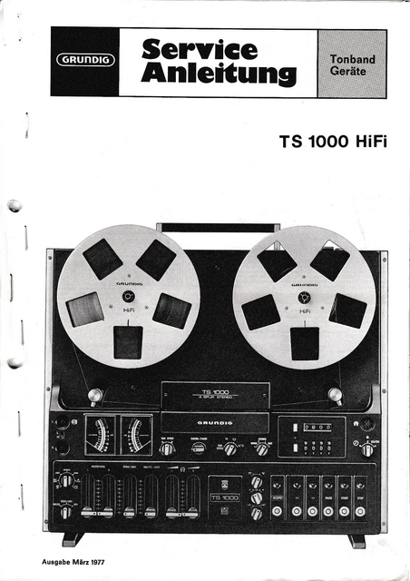 GRUNDIG TS 1000 - Modul 2 Stopé Hlavy STEREO | Aukro - Foto 3