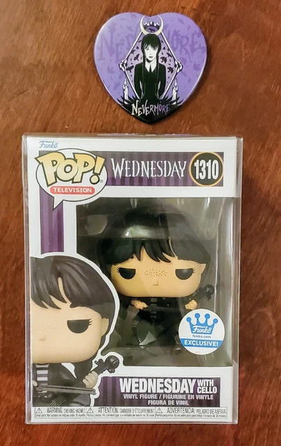 Replica Pop! Jenna Ortega As Wednesday With Cello #1310 W/Pop Protector + 3"Pin