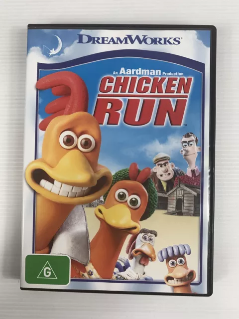 CHICKEN RUN DREAMWORKS DVD R4 Children Family Classic Movie £5.59 ...