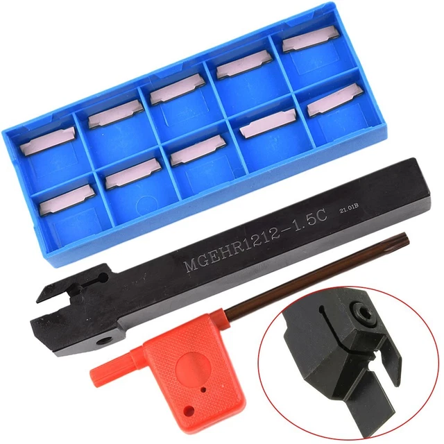 MGEHR1212-1.5 Gorge Outils Tours Support + MGMN150 PC9030 1.5mmwidth Carbure