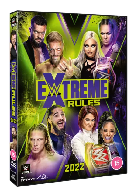 WWE Extreme Rules 2022 [DVD] *NEU* DEUTSCH Deutscher Kommentar *AUF LAGER*