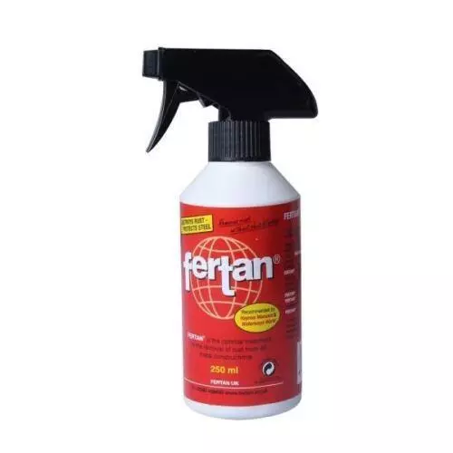 Fertan Rust Killer / Remover / Treatment 250ml Spray Corrosion Protector Remedy