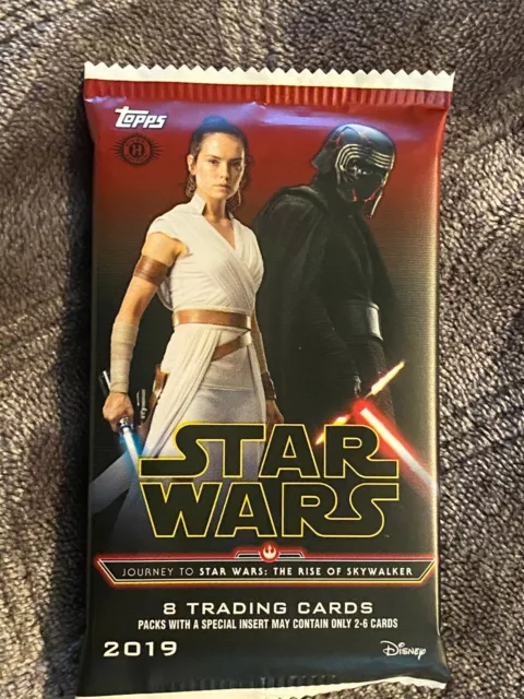 Topps Journey to Star Wars Rise of Skywalker Hobby Hot Pack PRINTING PLATE Auto?