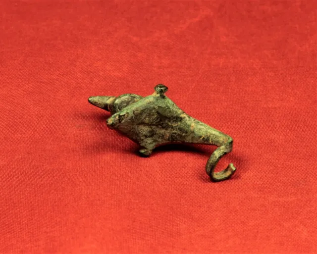Ancient Celtic Duck Fibula or Brooch 2