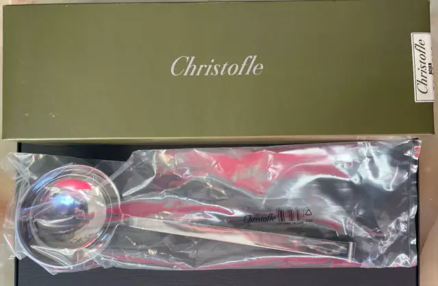 New Old Stock Christofle Integrale Soup Ladle 2432005