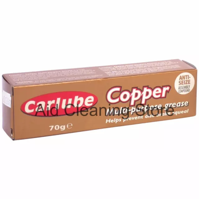 Carlube Copper grease Multi Purpose Anti Sieze Slip Assembly Compound 70g Tube 3