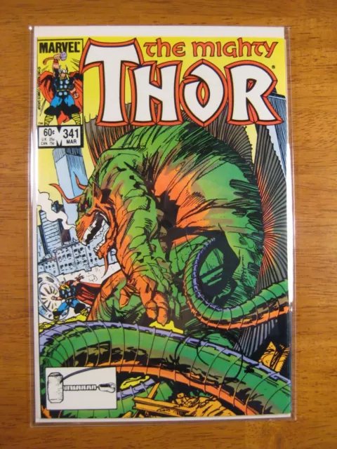 The Mighty Thor #341 (Nm-) **Signed By Artist Walt Simonson!** Coa!