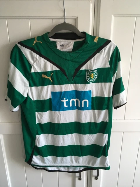 2009-2010 SPORTING LISBON CLUB HOME SHIRT Size Small