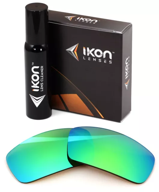 Polarized IKON Replacement Lenses For Ray Ban RB4057 Green Mirror