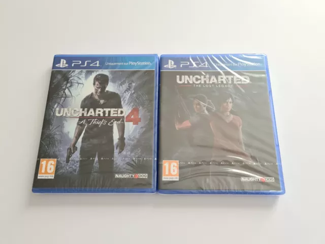 LOT Uncharted PS4 NEUF SOUS BLISTER (d'autres lots en vente)