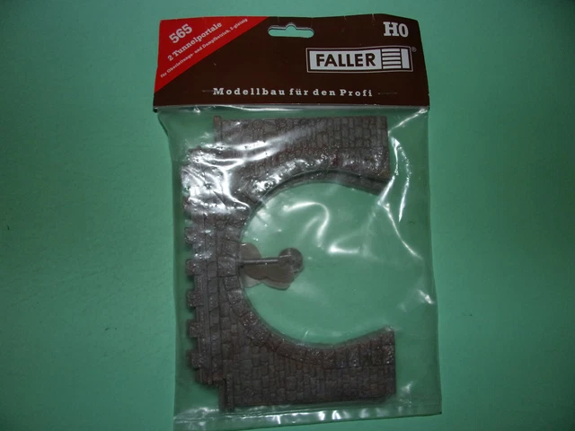 Maquette Faller 120563 - 2 Entrées De Tunnel Voie Simple - Échelle HO (1/87)