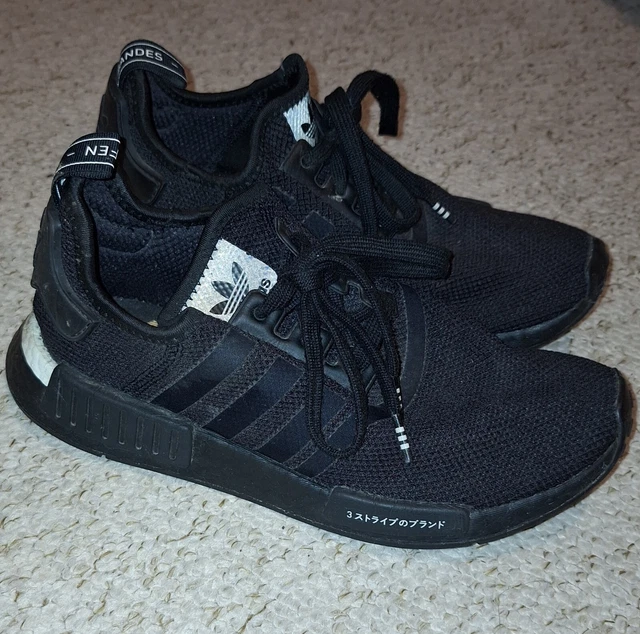 SIZE 9 UK - adidas NMD R1 Triple Black 2021 70.00 - PicClick UK
